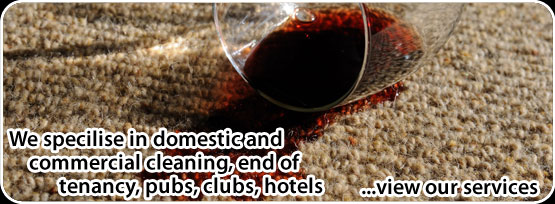 We specialise in domestic and commercial cleaning, end of tenancy, pubs, clubs, hotels